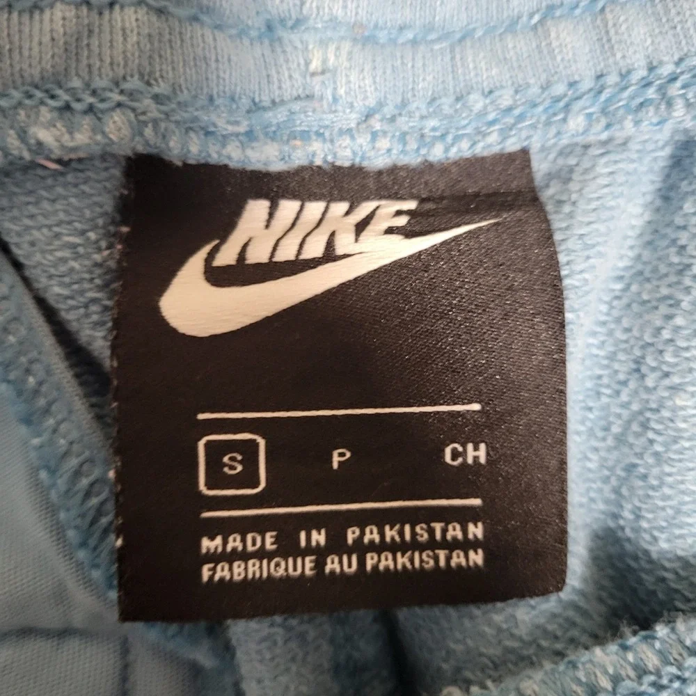 Nike Sportswear‎ JDI Washed French Terry Sweatpants Blue Mens Small CJ6361-424